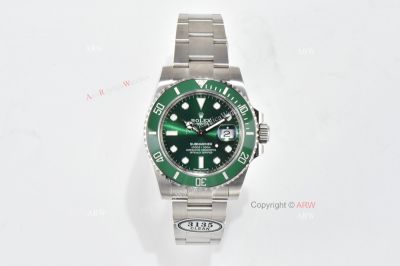 Clean Factory Rolex Submariner 3135 Green Face Watch